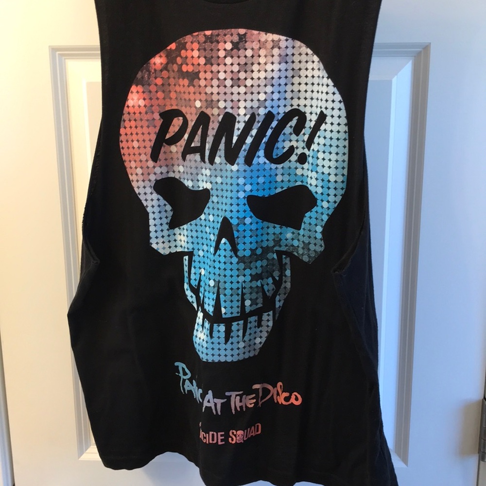 Black Panic at the Disco Tank
